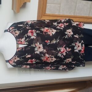 White House Black Market Cold Shoulder Blouse